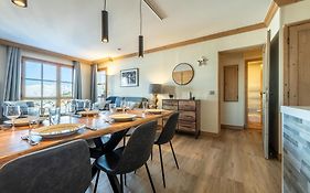 Appt Renove, 6 Personnes Arc 1950 Vue Exceptionnelle Montblanc, Sauna, Hammam, Piscine Int Et Ext