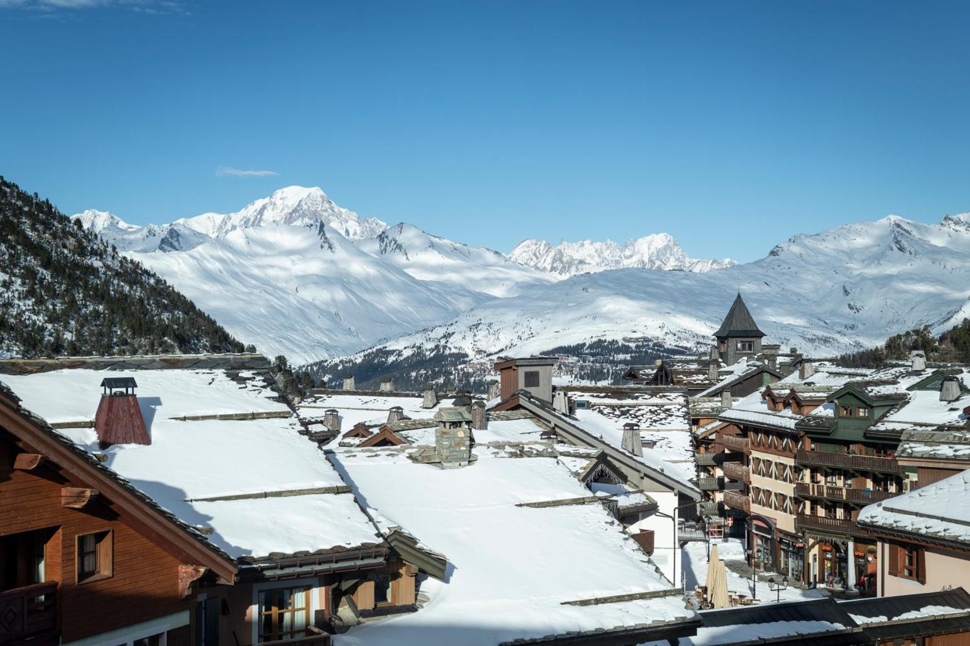 Appt Renove, 6 Personnes Arc 1950 Vue Exceptionnelle Montblanc, Sauna, Hammam, Piscine Int Et Ext Les Arcs  Extérieur photo