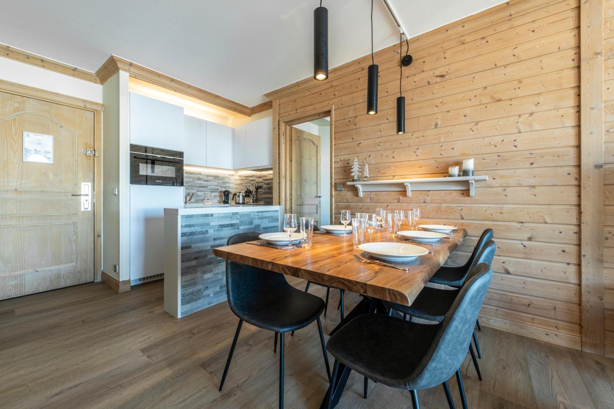 Appt Renove, 6 Personnes Arc 1950 Vue Exceptionnelle Montblanc, Sauna, Hammam, Piscine Int Et Ext Les Arcs  Extérieur photo